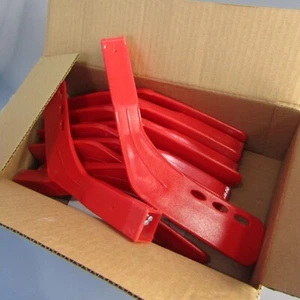 Lote de 12 cuchillas de palo de hockey de piso de repuesto Shield Hotstick rojo #899 gimnasio - Imagen 1 de 5