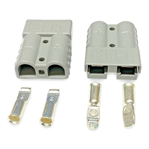 ✅ 2 pcs Batteriestecker mit Kupplung Schnellverbindung trennung für Anderson 50A - Afbeelding 1 van 13