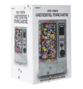 Clear Mini Vending Machine | Table Top Candy Dispenser | Brand New In Box - Picture 1 of 9
