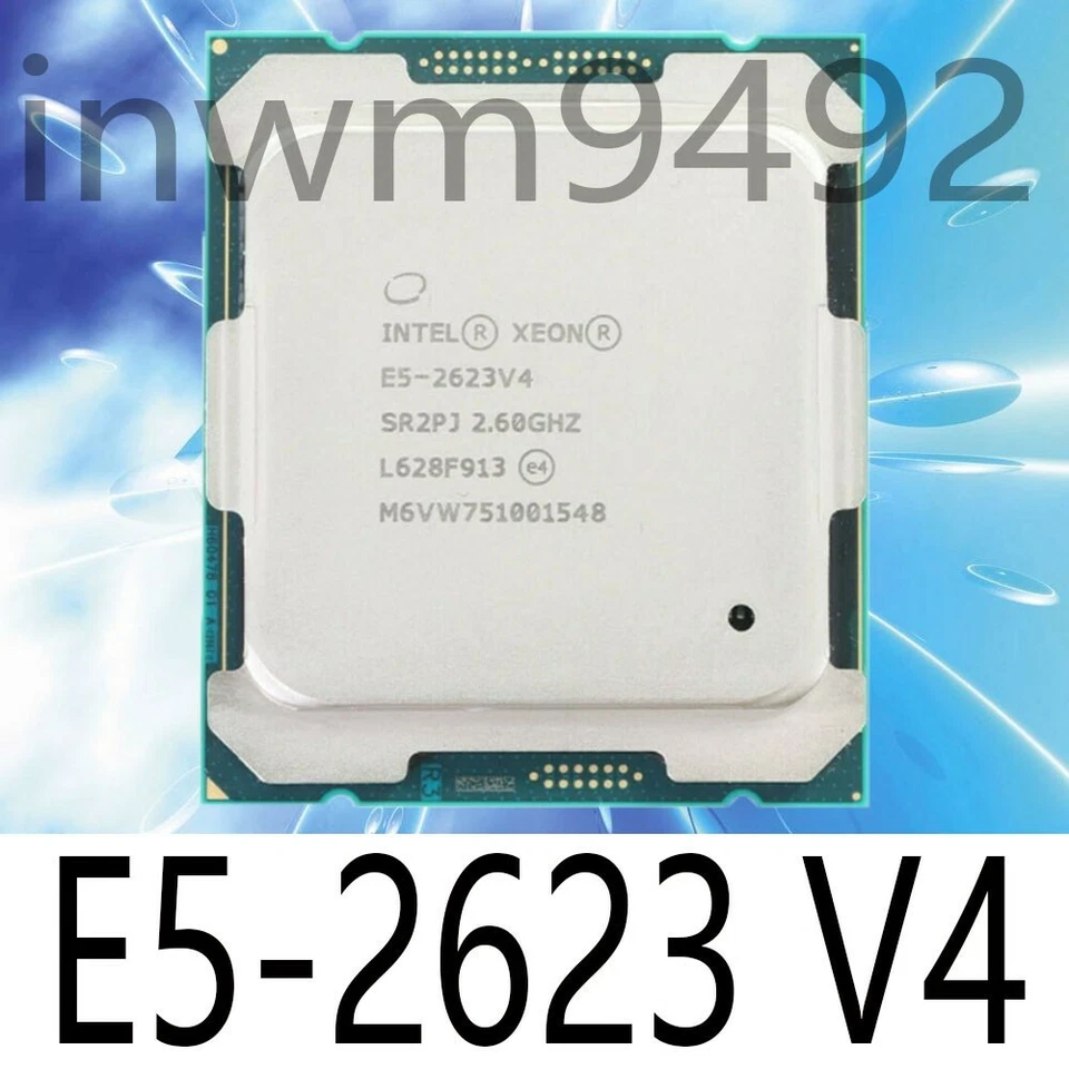 Intel Xeon E5-2623 V4 2.60GHz 10MB Cache 8.0 GT/s Quad Core SR2PJ CPU Processor - Image 1 of 1