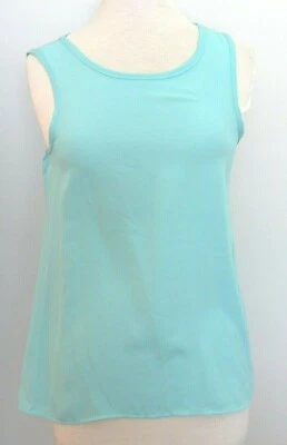 Women's Top Sleeveless from Francesca's Boutique - Teal with Black Lace and Bows - Image 1 of 4