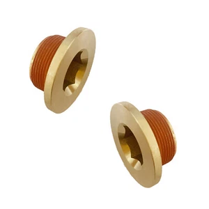 2x LS& LT Engine Block Coolant Water Threaded Drain Plug GM LS1 LS3 5.3 6.0 6.2L - Picture 1 of 5