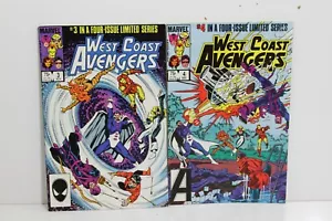 West Coast Avengers Marvel #3 und #4 in einer limitierten Serie mit vier Ausgaben - 1984 - Bild 1 von 12