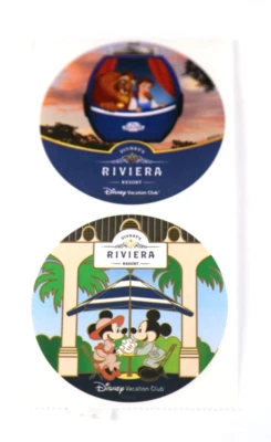Novos adesivos DVC WDW 2024 Disney's Riviera Resort - Imagem 1 de 2