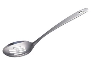 Large Slotted Spoon Stainless Steel Serving Spoon for Cooking 12.8-Inch - Picture 1 of 6