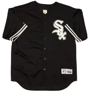 Vintage Majestic Mens Baseball Jersey Spell Out Sox Size 2XL Made In USA - Picture 1 of 11