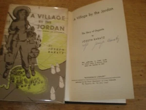 A Village by the Jordan - the Story of Degania,Baratz, Joseph,Signed Copy,H/B - Picture 1 of 5