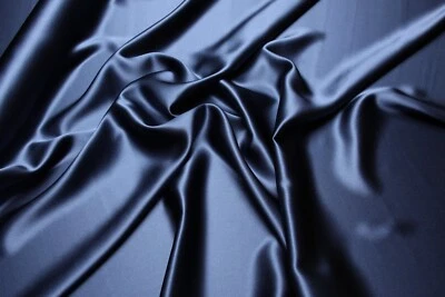 Seide Satin elastische Elastan Lycra Spandex Seidenkleid Silk Seidenbluse 19MM  - Bild 1 von 2