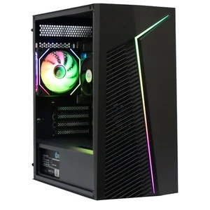 GAMING PC COMPUTER INTEL CORE i3 @ 3,10GHz 120GB SSD 500GB HDD 8GB RAM GT730 W10 - Bild 1 von 15