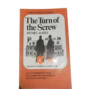 The Turn of the Screw,  A Norton Critical Edition, Henry James, Robert Kimbrough - Picture 1 of 2