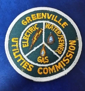 GREENVILLE, NORTH CAROLINA UTILITIES COMMISSION ELECTRIC WATER SEWER GAS PATCH - Picture 1 of 2