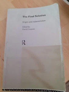 The Final Solution: Origins and Implementation by D. Cesarani (Paperback, 1996) - Picture 1 of 5