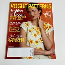 Vogue Patterns Magazine Apr May 2014 Carolyn Norman Sew W/ Knits Sandra Betzina