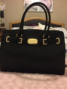 Genuine Michael Kors Leather Tote Handbag - Picture 1 of 12