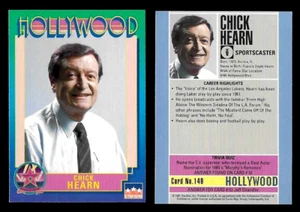 CHICK HEARN Sportscaster "THE VOICE OF THE LAKERS" 1991 Starline Hollywood Card - Bild 1 von 1