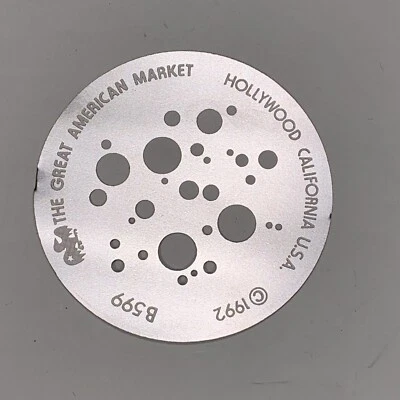 Plantilla de puntos pequeños GAM 599 B599 Gobo - tamaño B Foto 1 de 4