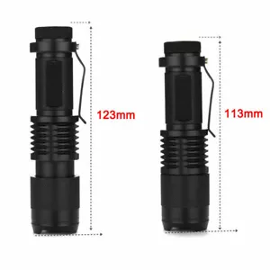 Single Mode Zoomable 10W 6500K LED 1000LM Camping Flashlight Portable Mini Torch - Picture 1 of 7