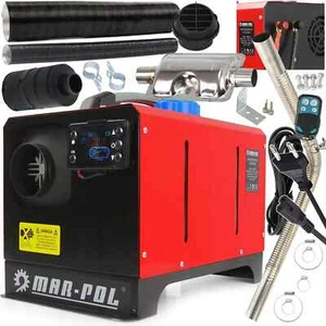 Ölheizung 8kW mit geschlossener Brennkammer Ölheizgebläse Ölheizgerät 12v / 230V - Bild 1 von 12