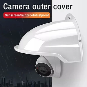 Universal Outdoor Security Camera Sun Rain Shade Cover Shield Protection - Picture 1 of 20