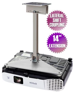 Supporto da soffitto proiettore per Epson PowerLite 1266 1286 S18+ W15+ W18+ X24+ - Foto 1 di 1