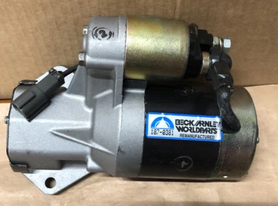 Motor De Arranque Reman 1989-1994 Nuevo De Lote Antiguo para Nissan Máxima Parte #187-0381. Foto 1 de 4