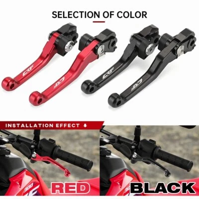 Анодированные рычаги шарнирного тормоза сцепления для HONDA CRF450R CRF 450RX 2021-2025 - Изображение 1 из 4