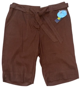 NWT Westbound Sz 12 Dark Chocolate Brown Shorts - Picture 1 of 2