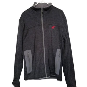 Tuskwear Collection Men’s Sz L Alabama Zip Fleece Jacket Zip Pockets - Picture 1 of 7