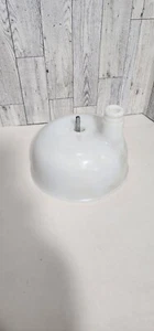 Vintage Sunbeam Mixmaster Replacement Milk Glass Juicer Funnel Strainer - Picture 1 of 3