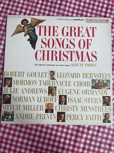 The great songs of christmas Album 3 CSP 117 Vinyl Columbia Records (NO. 23) - Imagen 1 de 4