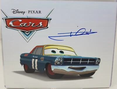 Foto firmada autografiada por Mario Andretti 8x10 IndyCar NASCAR Legend Cars película Foto 1 de 2