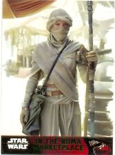 2015 Star Wars The Force Awakens Series 1 GREEN card - In the Niima market#71
