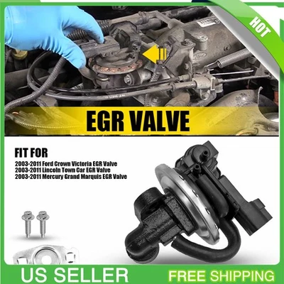 Válvula EGR compatible con Ford Crown Victoria Lincoln Town 2003-2011 3W7Z 9D475-AA NUEVO Foto 1 de 4