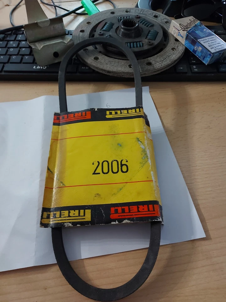 Cinghia Alternatore Lancia Fulvia Fiat 850 1965 Pirelli 2006 Foto 1 de 1