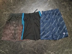 Boys Gym Shorts Size Medium Lot Of 3 Pair Adidas And Champion - Picture 1 of 11