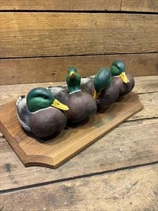 Placa de colección Ducks ilimitada "Board Meeting" montaje en pato de caza coleccionar - Imagen 1 de 9