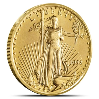 1992 1/10 oz American Gold Eagle Coin - Image 1 of 2