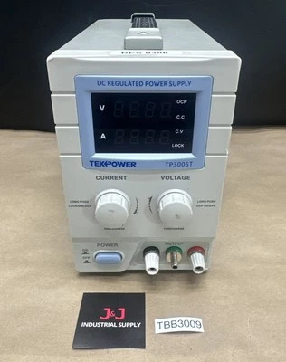 Tekpower TP3005T DC Regulated Power Supply - Adjustable up to 30V 5A - Image 1 of 4