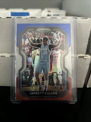 2020-21 Prizm Red White And Blue Jarrett Culver - Image 1 of 2
