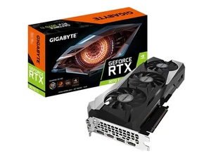 Carte graphique GIGABYTE GeForce RTX 3070 Ti Gaming OC 8G, système de refroidissement 3X, - Photo 1/9