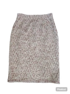 Tailored Rebecca Taylor New Womens Tweed Pink Skirt Sz. 2 Pink Blush Tones - Picture 1 of 10