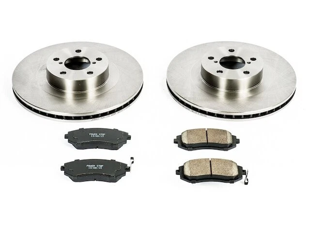 Kit de pastillas de freno delanteras y rotor para Subaru Impreza WRX 2004 2003-2005 NG385KS Foto 1 de 1