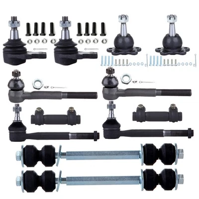 Front Ball Joints Tie Rods Adjusting Sleeves Kit For 1988-1995 Chevrolet K2500 Foto 1 de 4