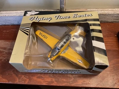Arch Flying Time Series American Flyer Biplane Diecast Navy 15PA Airplane - Image 1 of 4