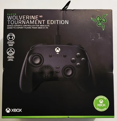 RAZER WOLVERINE V3 TOURNAMENT EDITION WIRED ESPORTS CONTROLLER XBOX & PC - Image 1 of 4