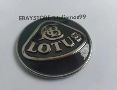 Lotus Elise/Exige/Evora Metal Nose Hood Emblem – Front Badge, New, ( BLACK ) - image 1 of 4