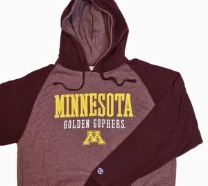 Minnesota Golden Gophers Hoodie Sweatshirt - by Champion - Men's Adult Large - Picture 1 of 8