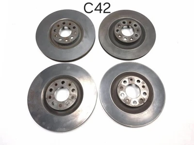 2024 Alfa Romeo Stelvio rotor de disco de freio dianteiro e traseiro 4 peças fabricante de equipamento original - Imagem 1 de 4