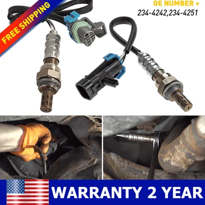 For 2010 Chevrolet Equinox 2.4L Chevy Oxygen O2 02 Sensor Up+Downstream 234-4242 - Image 1 of 4