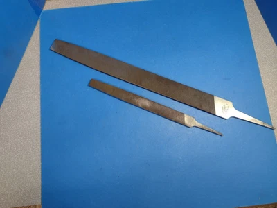 VINTAGE NICHOLSON FILES BASTARD  17"   1/2 ROUND  10" - Image 1 of 4